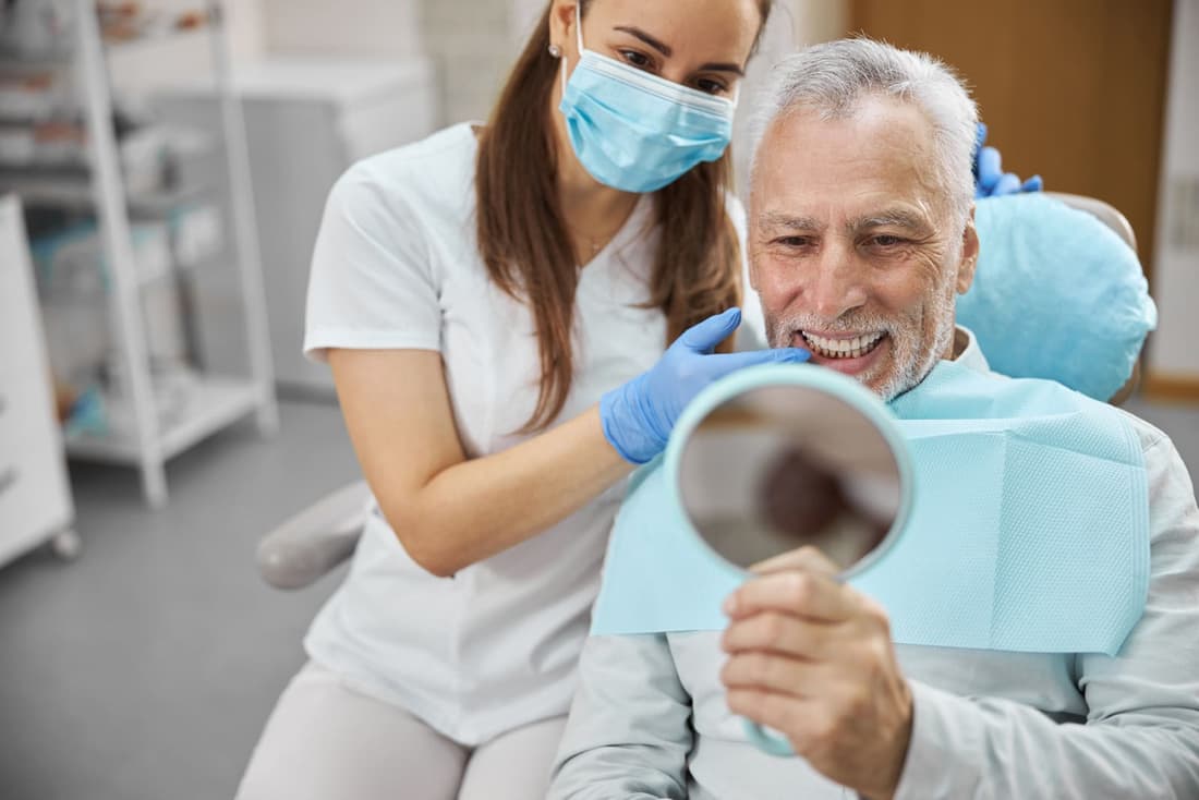 Dental implant restoration at Braswell Family Dentistry in Perry, GA